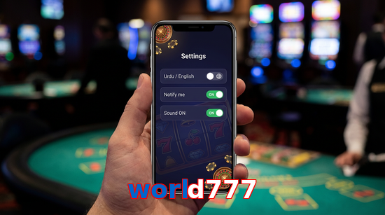 Game list for World777 app section